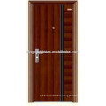 Puerta de seguridad de alta calidad y competitivo Exterior puerta/acero KKD-702 del fabricante chino